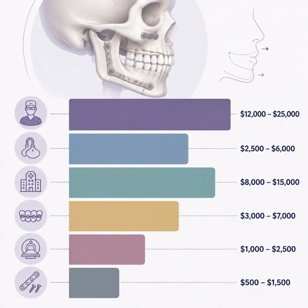 Infographic showing bimax cost components broken down by category